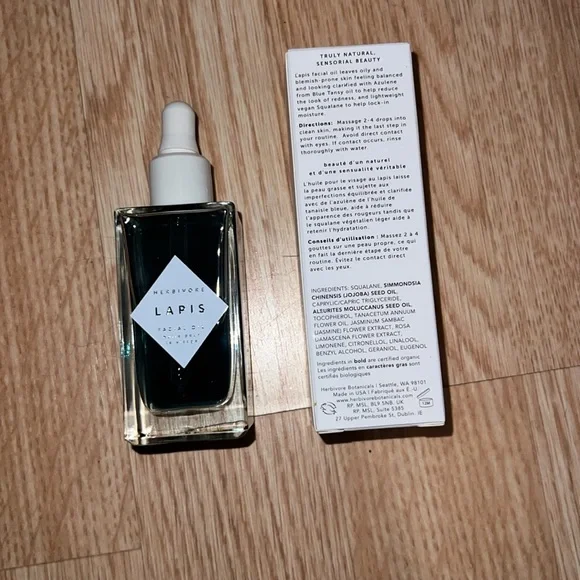 HERBIVORE BOTANICALS Lapis Blue Tansy Face Oil Brand New - Picture 2 of 3